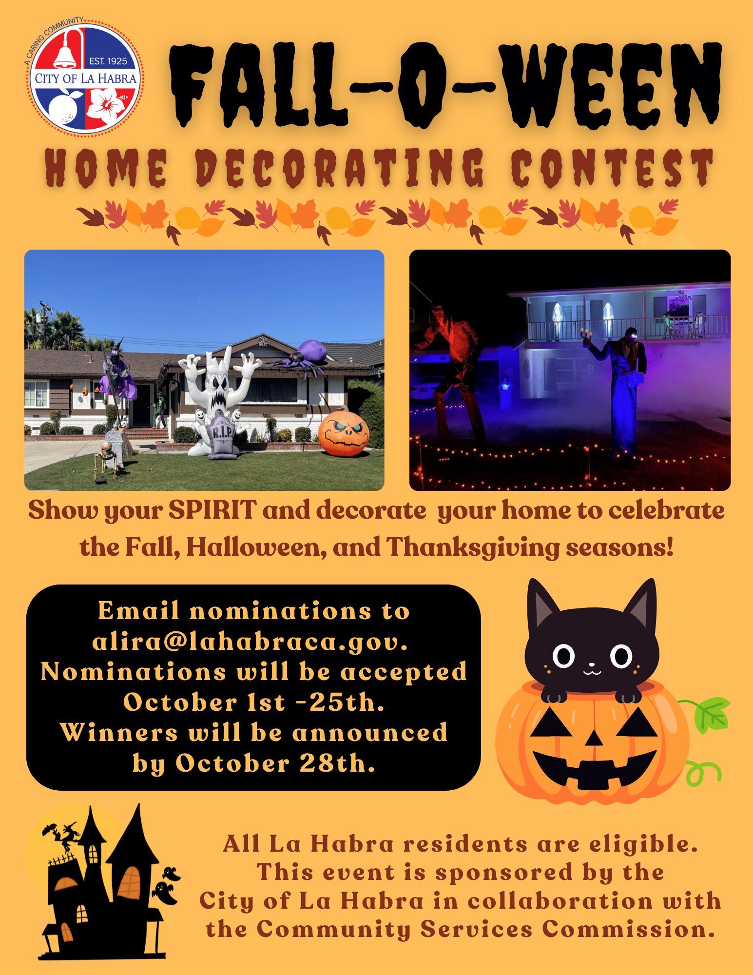 Fall-O-Ween 2024 flyer